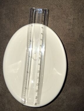 Small White Oval Ceramic Dish -